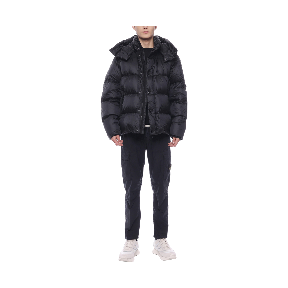 [15% 쿠폰] 버버리 퀄티드 로고 패치 후드 패딩 자켓 블랙([15% 쿠폰] Burberry Quilted Logo Patch Hooded Padded Jacket Black) - 3