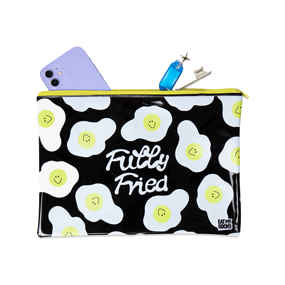 Egg Fried PVC Bag Eat My Socks Egg Fried PVC Bag