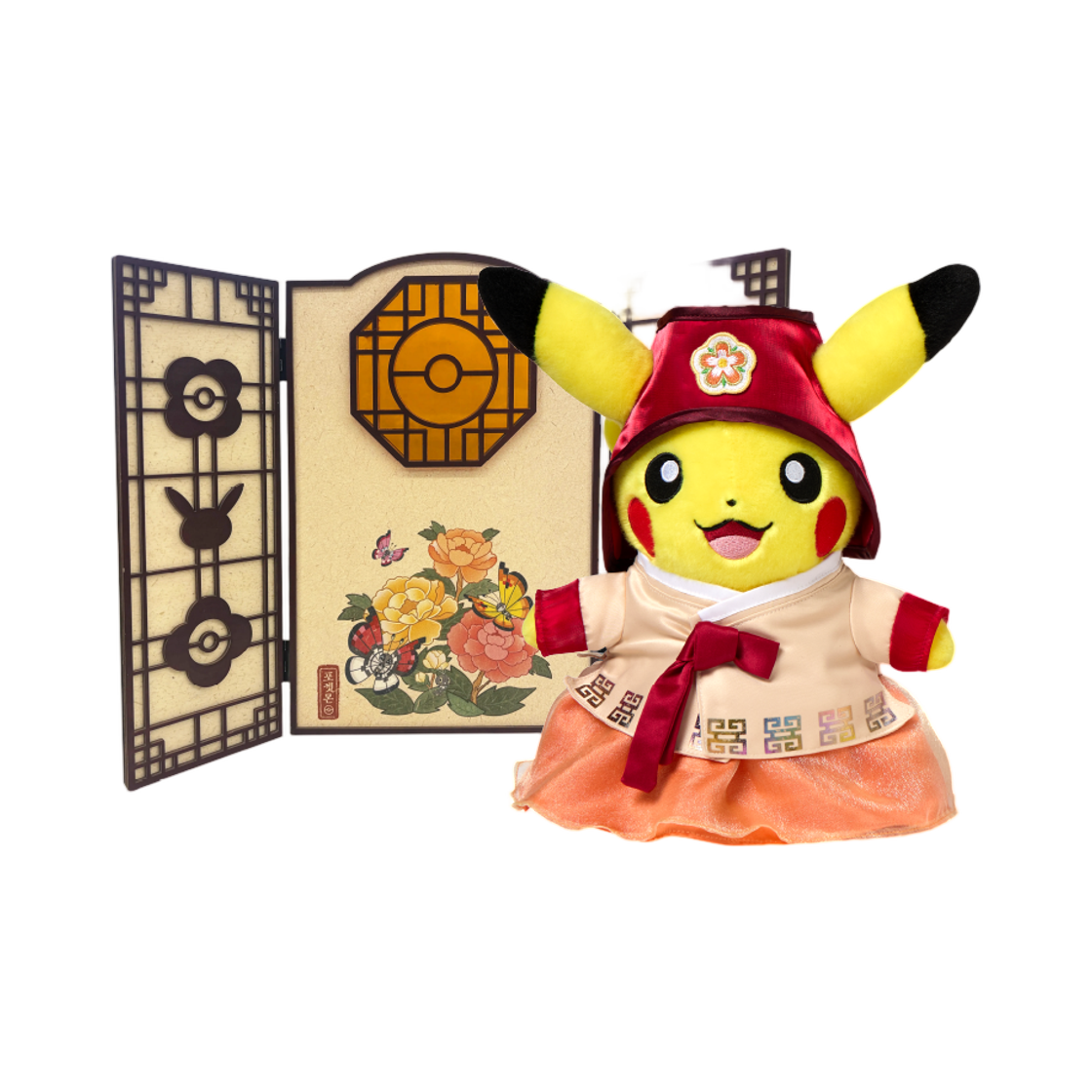 - Pokemon Store Antique Edition Pikachu Female Plush