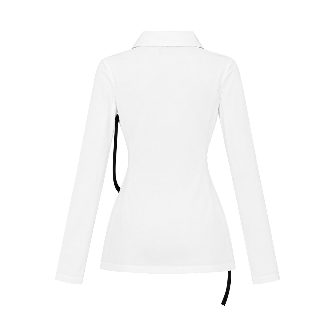 본네 스트랩 셔츠 드레스 화이트(Bonnae strap shirt dress White) - 2