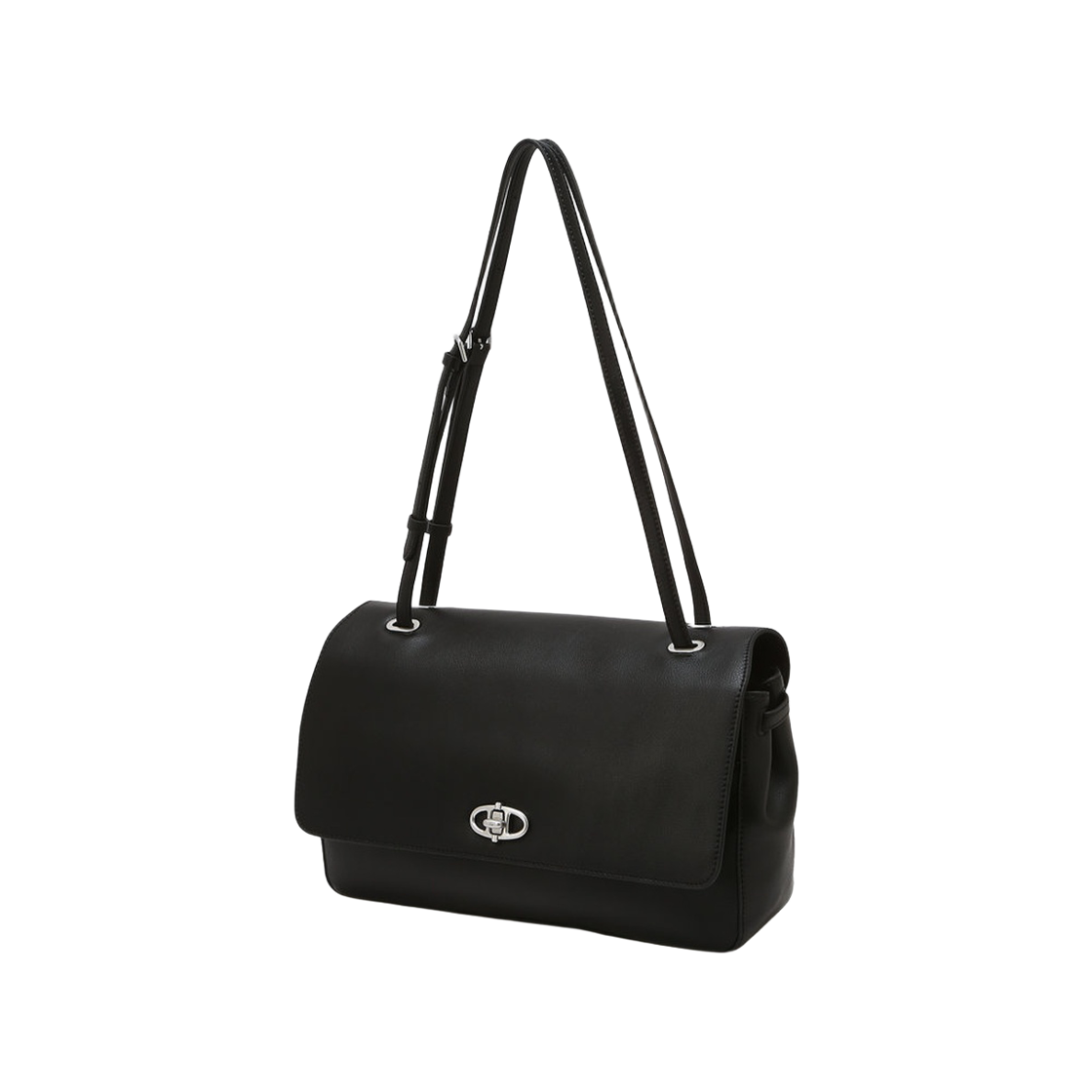 AABA6F300BK Athe Vanessabruno Acc [Lejour] Black Leather Lejour Shoulder Bag L Black