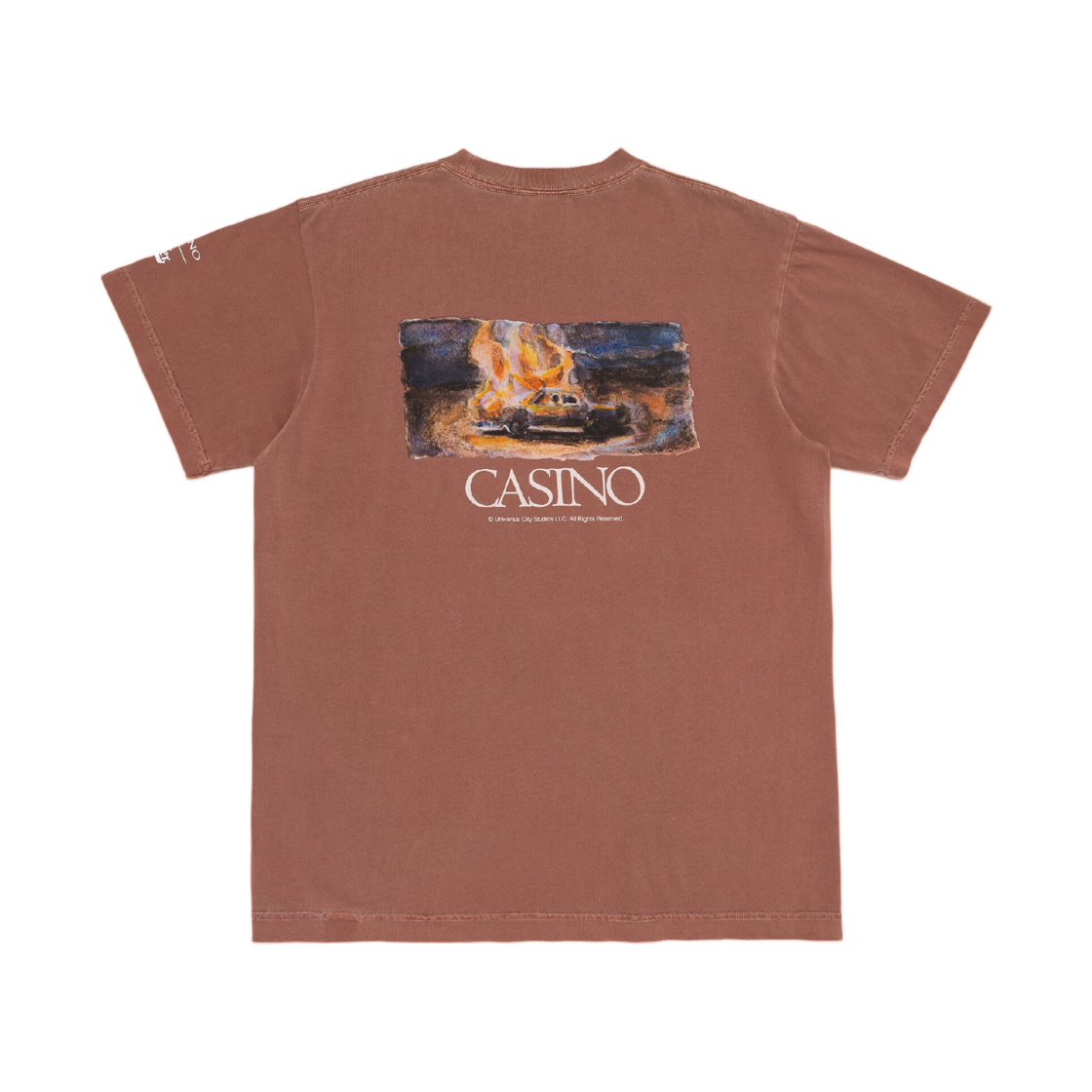 버퍼 익스플로젼 티셔츠 브라운(Buffer Explosion T-Shirt Brown)