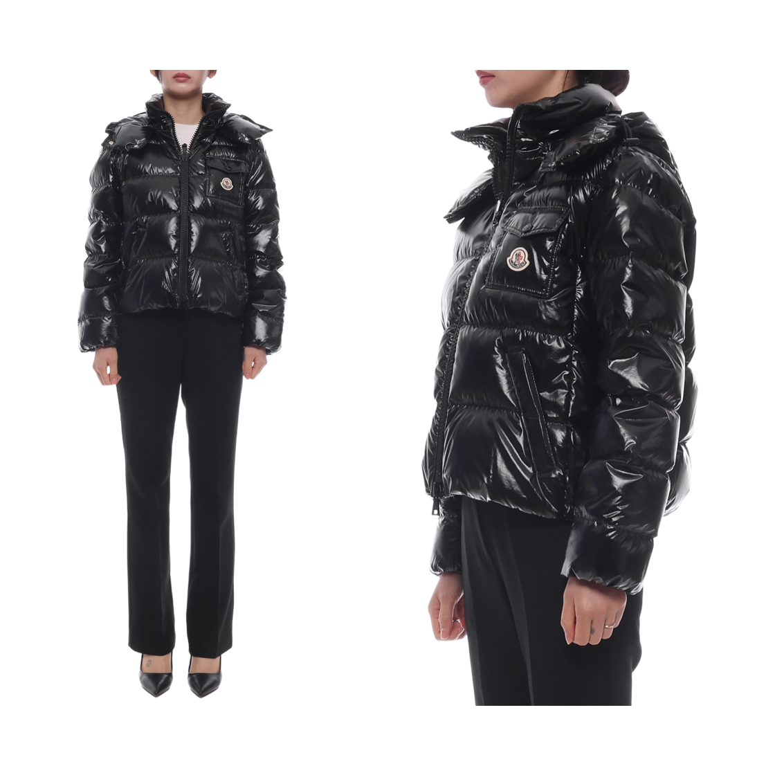 [15% 쿠폰] (W) 몽클레르 안드로 후드 쇼트 다운 자켓 블랙 - 26SS([15% 쿠폰] (W) Moncler Andro Hooded Short Down Jacket Black - 26SS) - 2