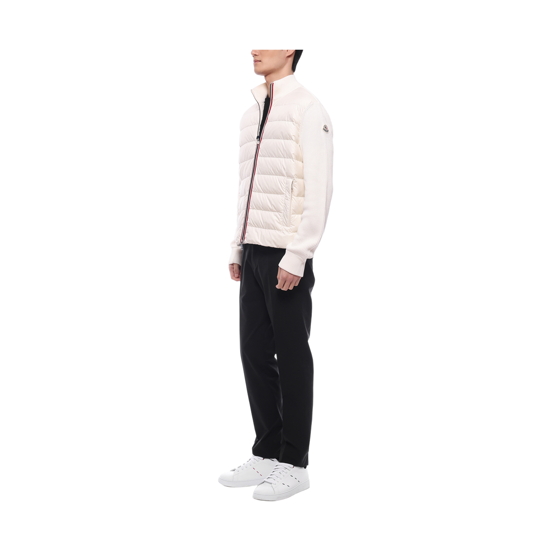 [15% 쿠폰] 몽클레어 패딩 집업 가디건 아이보리 - 25SS([15% 쿠폰] Moncler Padding Zip Up Cardigan Ivory - 25SS) - 4