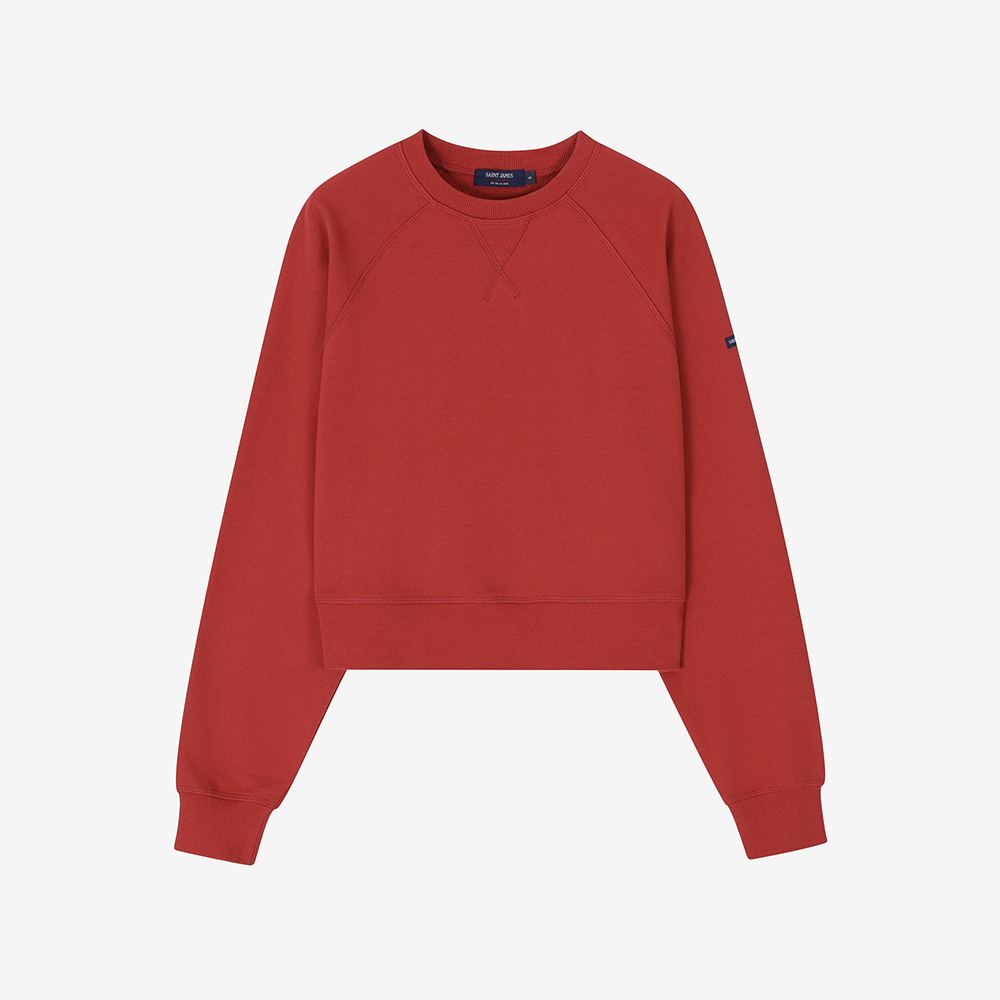 세인트제임스 26FW 뉴컬러 봉봉 쁘띠 스웻셔츠 RED ASJF2G3KR20-RED(Saint James Bon Bon Elbow Patch RED) - 3