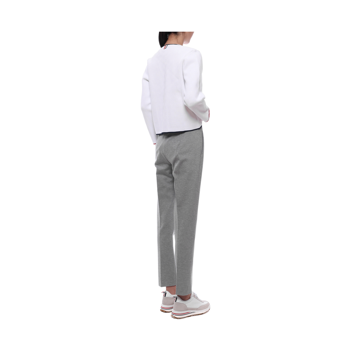 [15% 쿠폰] (W) 톰브라운 포인텔 헥터 가디건 화이트([15% 쿠폰] (W) Thom Browne Pointelle Hector Cardigan White) - 6