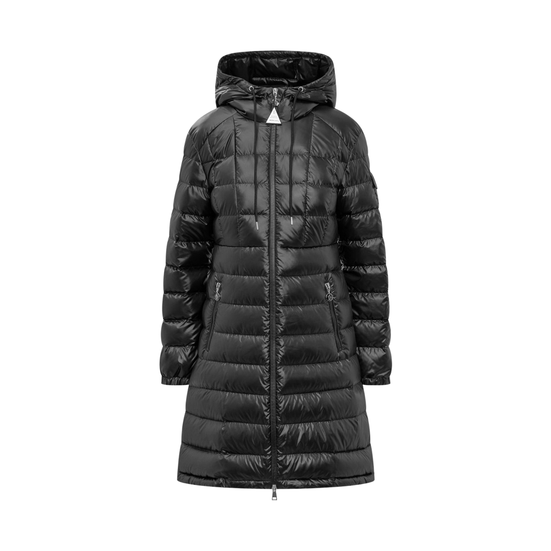 1A000 07 595ZZ 999 [15% 쿠폰] Moncler Aminatore Logo Patch Down Jacket Black - 24SS