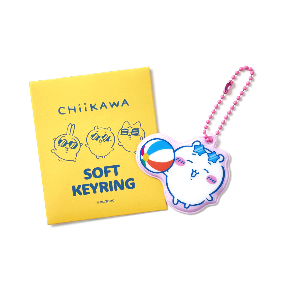 대원미디어 먼작귀 캐릭터 치이카와 썸머 말랑키링 (랜덤, 7종)(Daewonmedia Chiikawa Summer Soft Keyring (Random, 7Type)) - 2