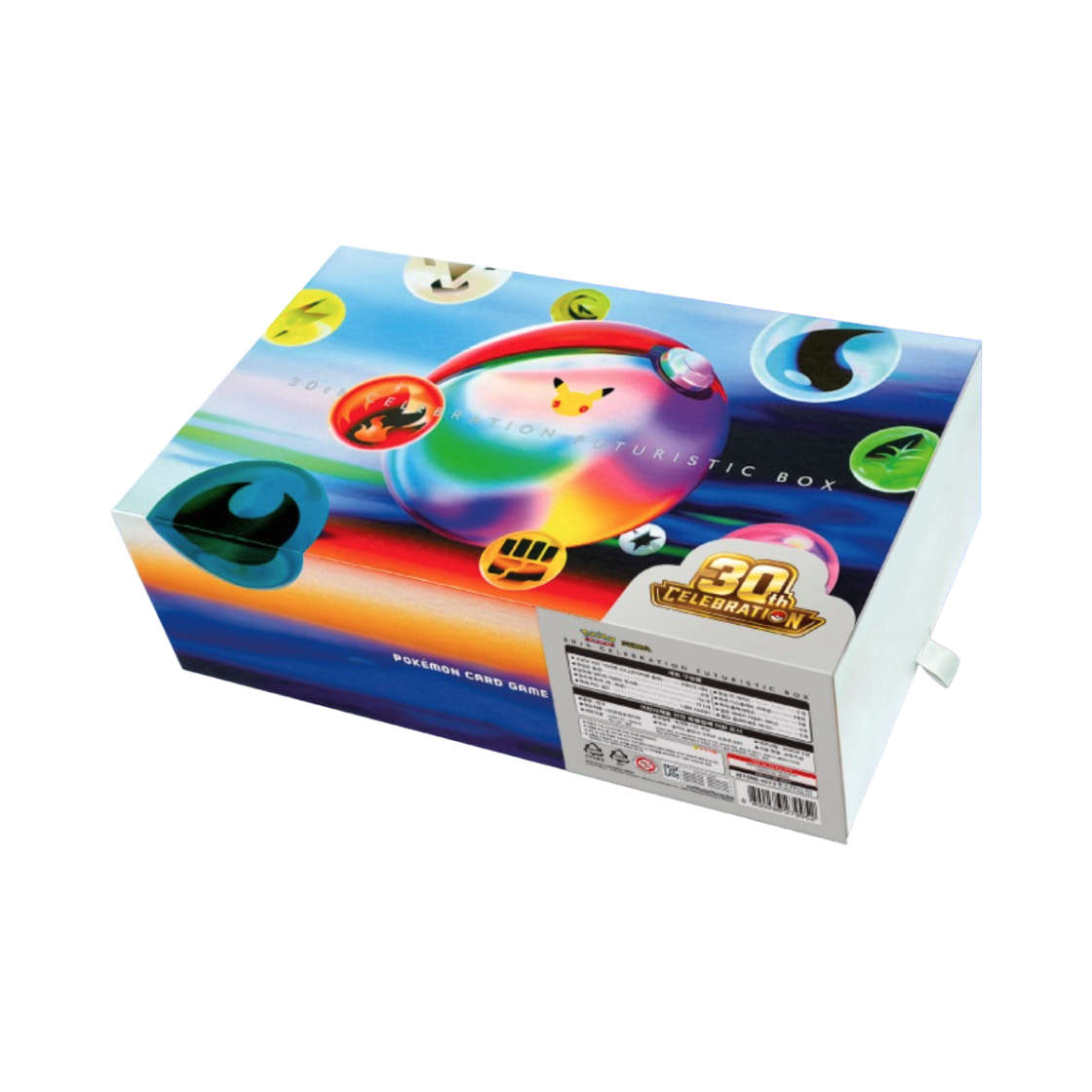 - Pokemon TCG 30th Celebration Futuristic Box (Korean Ver.)