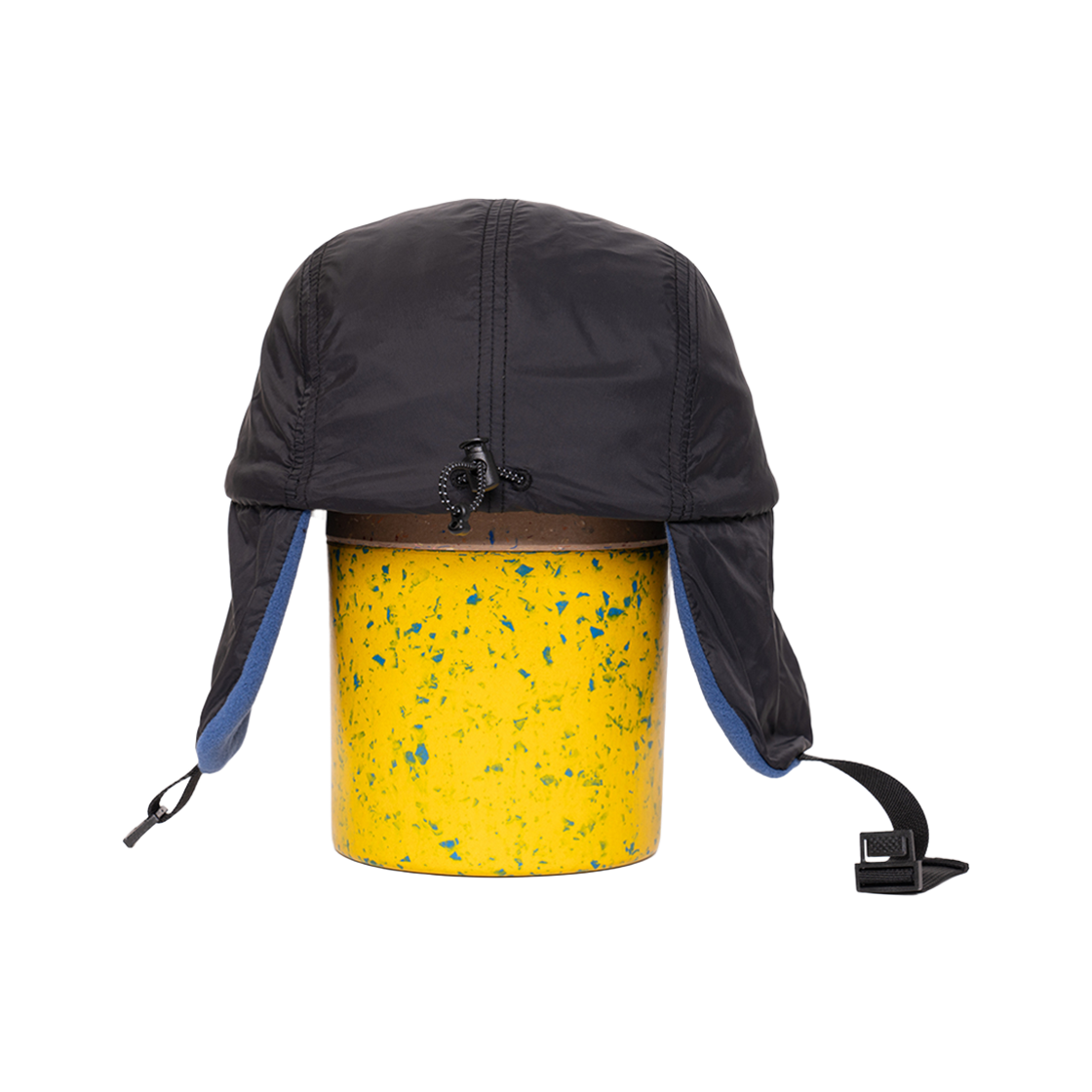 빅웨이브 컬렉티브 펭귄 서프 클럽 귀돌이 모자 블랙(BIGWAVE COLLECTIVE Penguin Surf Club Earflap Hat Black) - 2