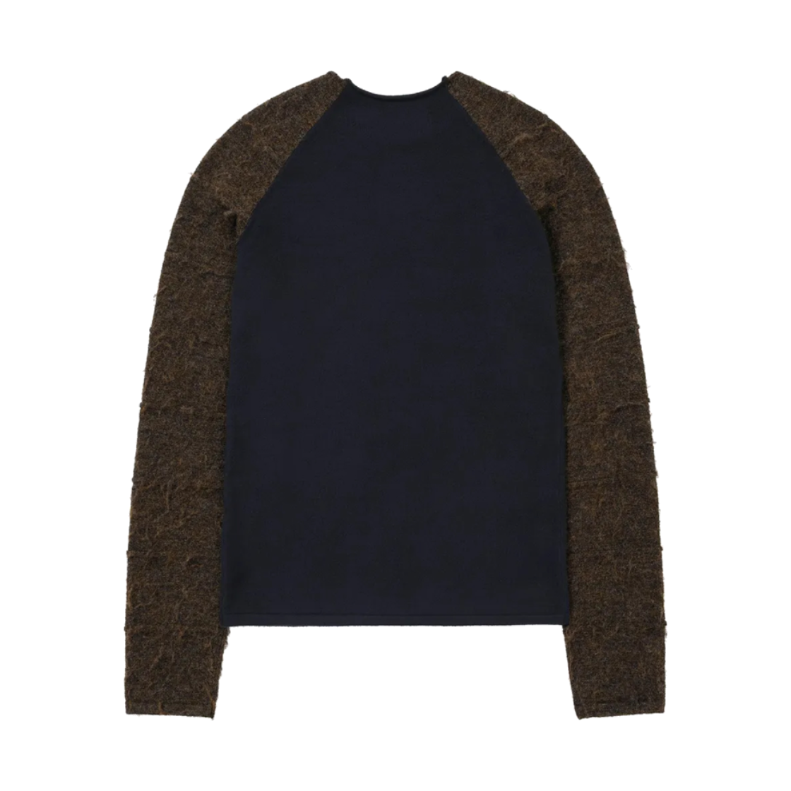 웰빙익스프레스 믹스 슬리브 니트 네이비(WELLBEING EXPRESS Mix Sleeve Knit Navy) - 2