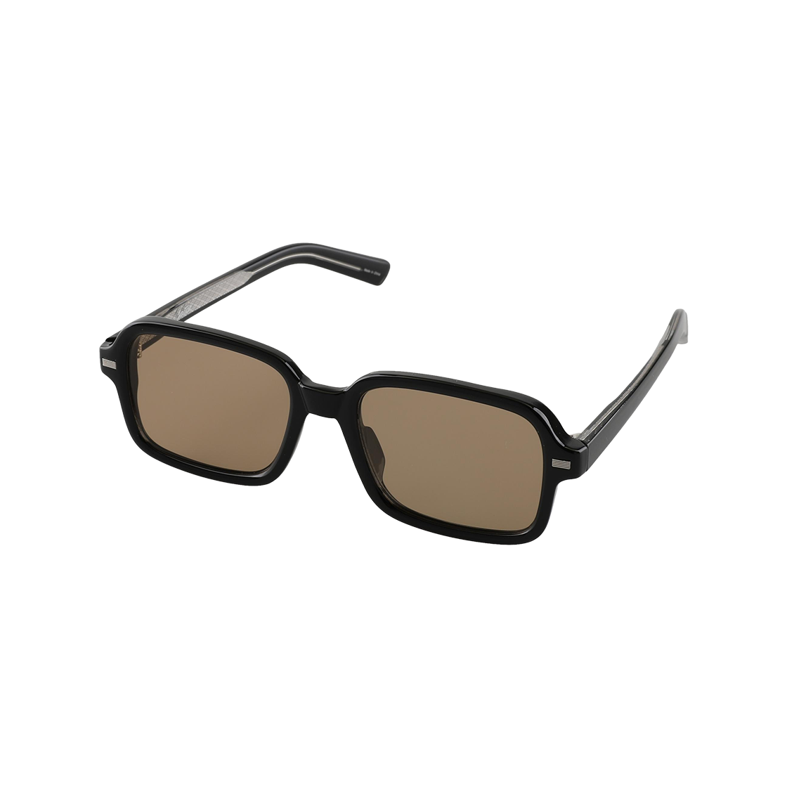 투디터 OE 틴트 패션 사각 뿔테 빅사이즈 자외선차단 선글라스 C5 브라운틴트(2DITOR OE Tint Fashion Square Horn-Rim Oversized UV Protection Sun Glass C5 Brown Tint) - 1