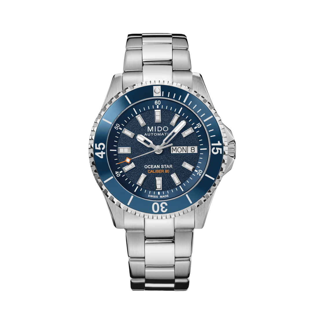 미도 오션 스타 200 오토매틱 41mm 스테인리스 스틸 그레이 블루(Mido Ocean Star 200 Automatic 41mm Stainless Steel Grey Blue)