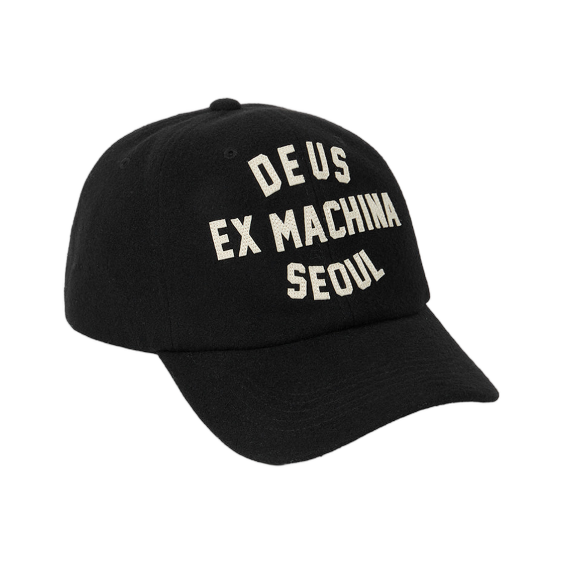 - Deus Ex Machina Seoul College Flannel Cap Black