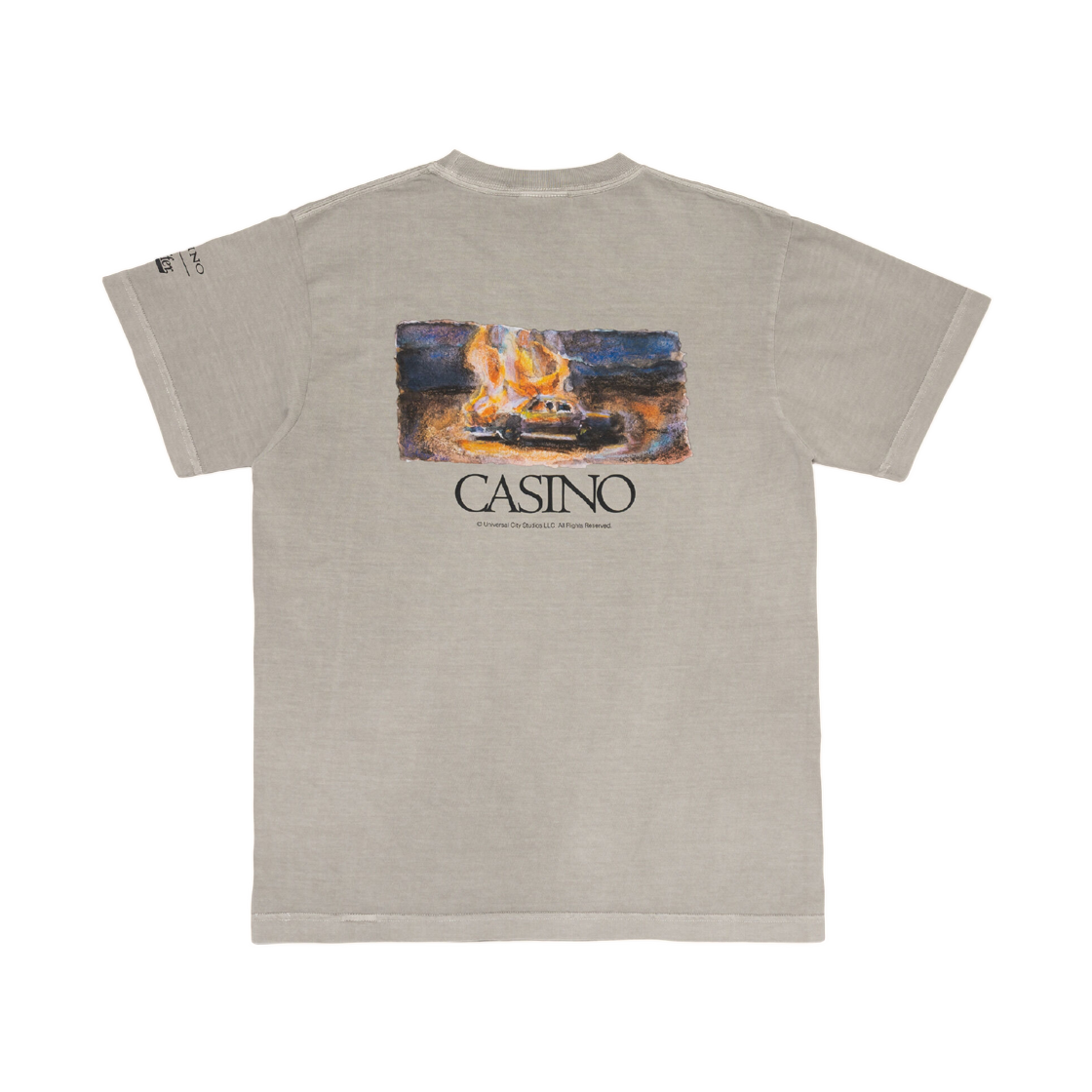 버퍼 익스플로젼 티셔츠 베이지(Buffer Explosion T-Shirt Beige)