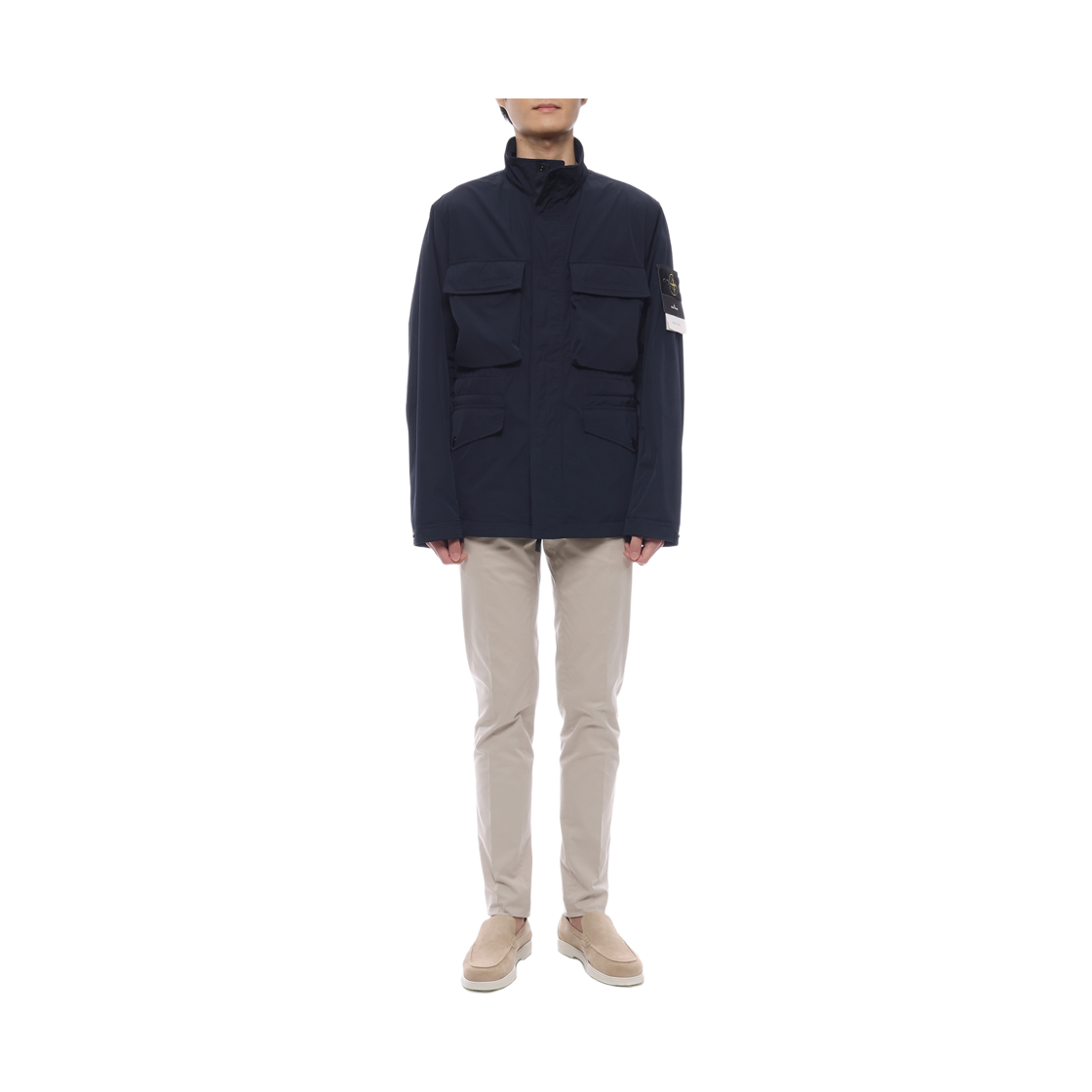 [15% 쿠폰] 스톤 아일랜드 4100034 와펜 패치 마이크로 트윌 자켓 블랙 - 26SS([15% 쿠폰] Stone Island 4100034 Wappen Patch Micro Twill Jacket Black - 26SS) - 3