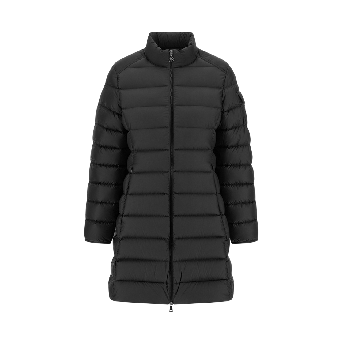 1C000 01 596ZR 999 [15% 쿠폰] Moncler IGESSE Logo Patch Down Jacket Black - 25FW