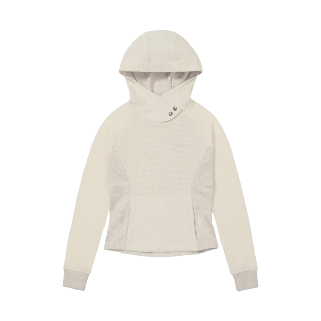 WE253TTOHO01BEI WELLBEING EXPRESS Boucle Hoodie Beige