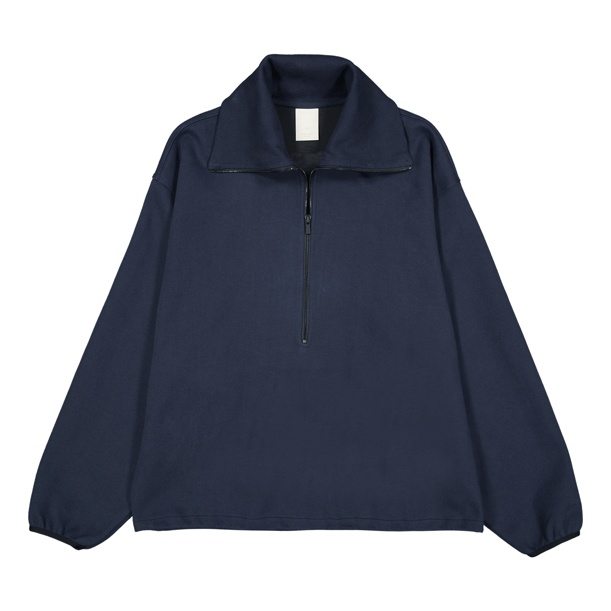 언더마이카 무.212 클래식 로고 하프집 아노락 네이비(Undermycar Mu.212 Classic Logo Half-Zip Anorak Navy)
