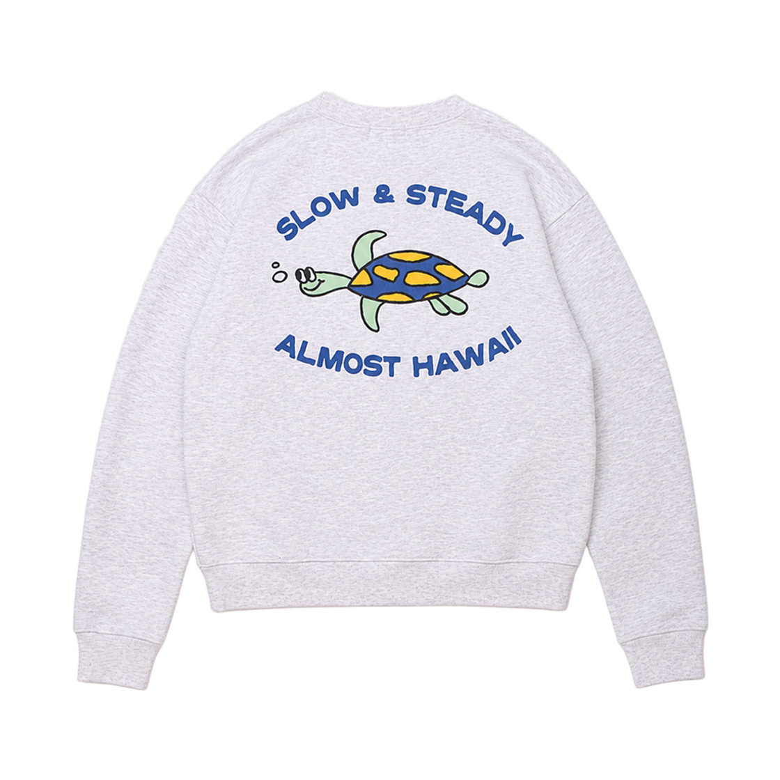 26FW0311 BIGWAVE COLLECTIVE Slow Steay Sweat Ash