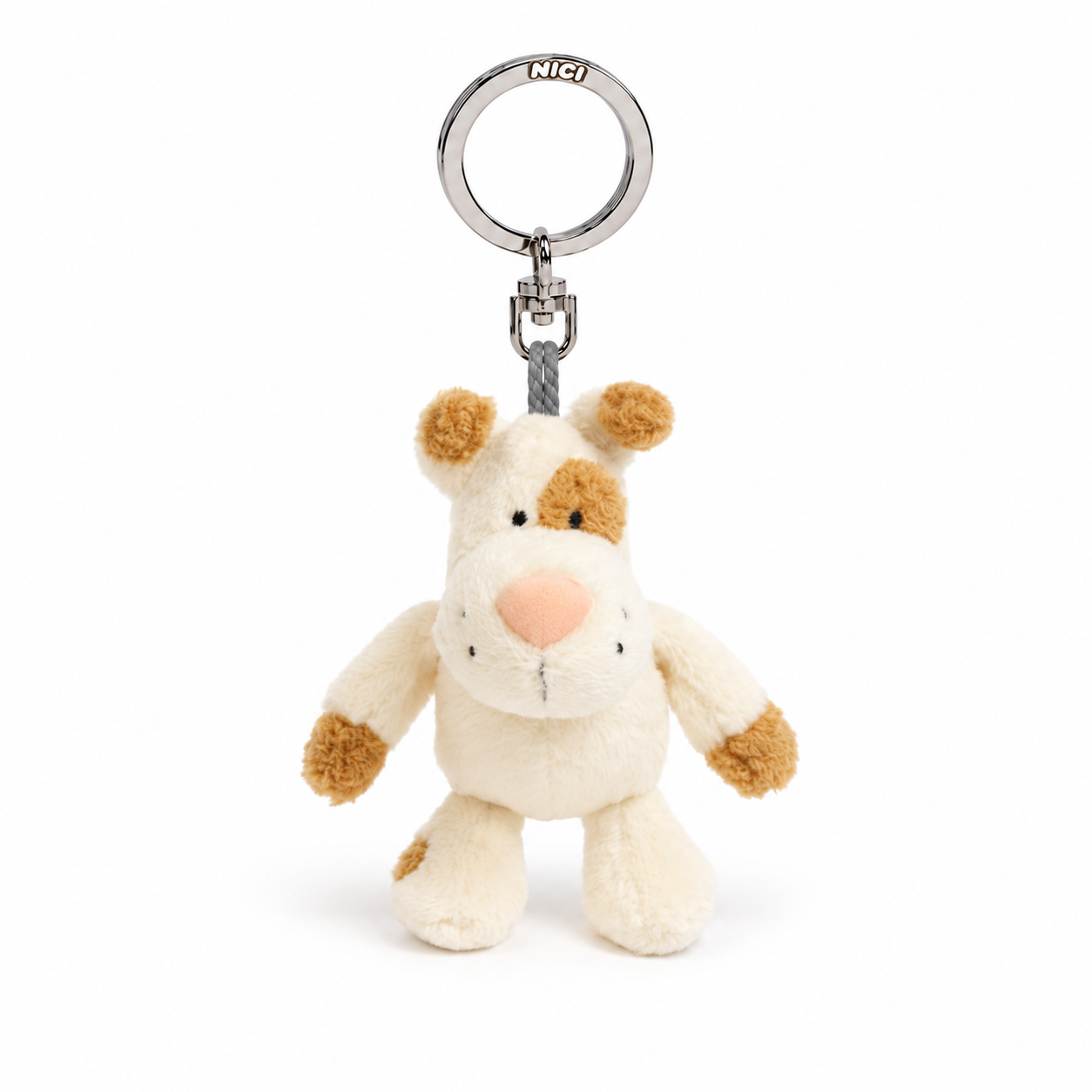 니키아기 강아지 브라운 테리어 키링 10cm(NICI Dog Terrier brown 10cm BB w/keyr) - 2