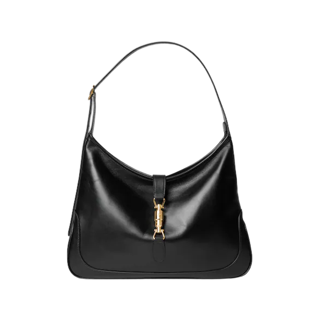 A005XN-AAG8F-1000 Gucci Jackie 1961 Large Shoulder Bag Black