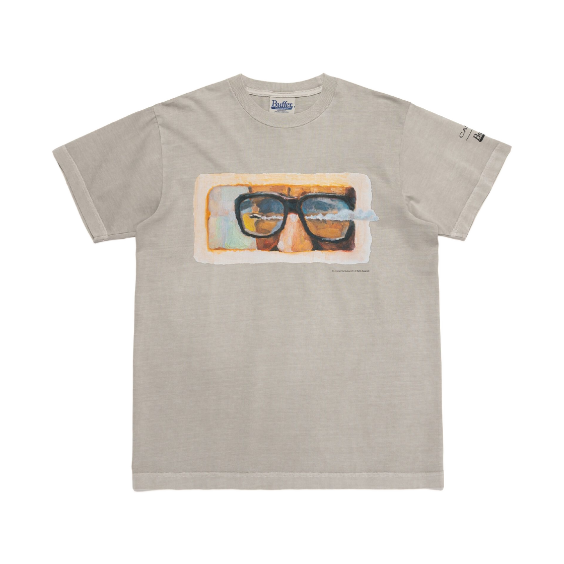 버퍼 카지노 랑데부 티셔츠 베이지(Buffer Casino Rendez Vous T-Shirt Beige)
