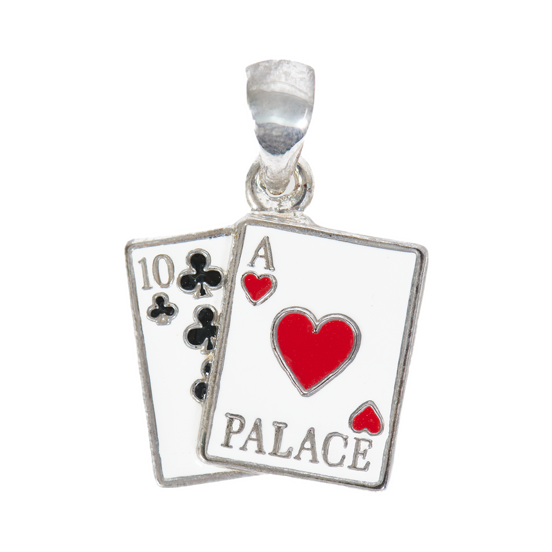 - Palace Ace Pendant Silver - 26FW
