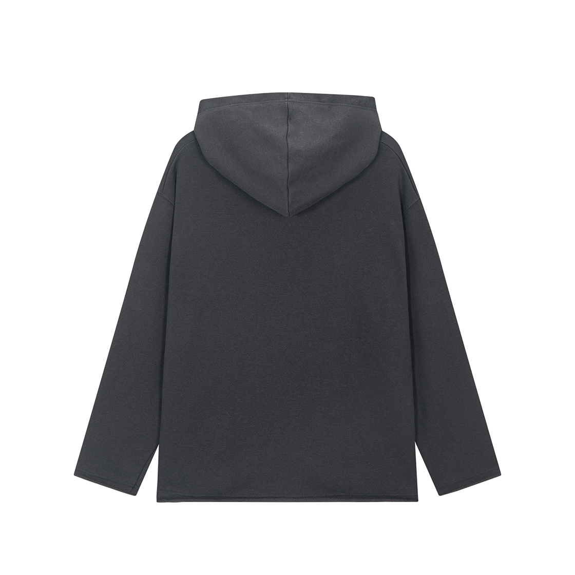 톤슬 로고 아플리케 빈티지 후드 티셔츠 챠콜(TONSIL Logo Applique Vintage Hoodie Charcoal) - 2