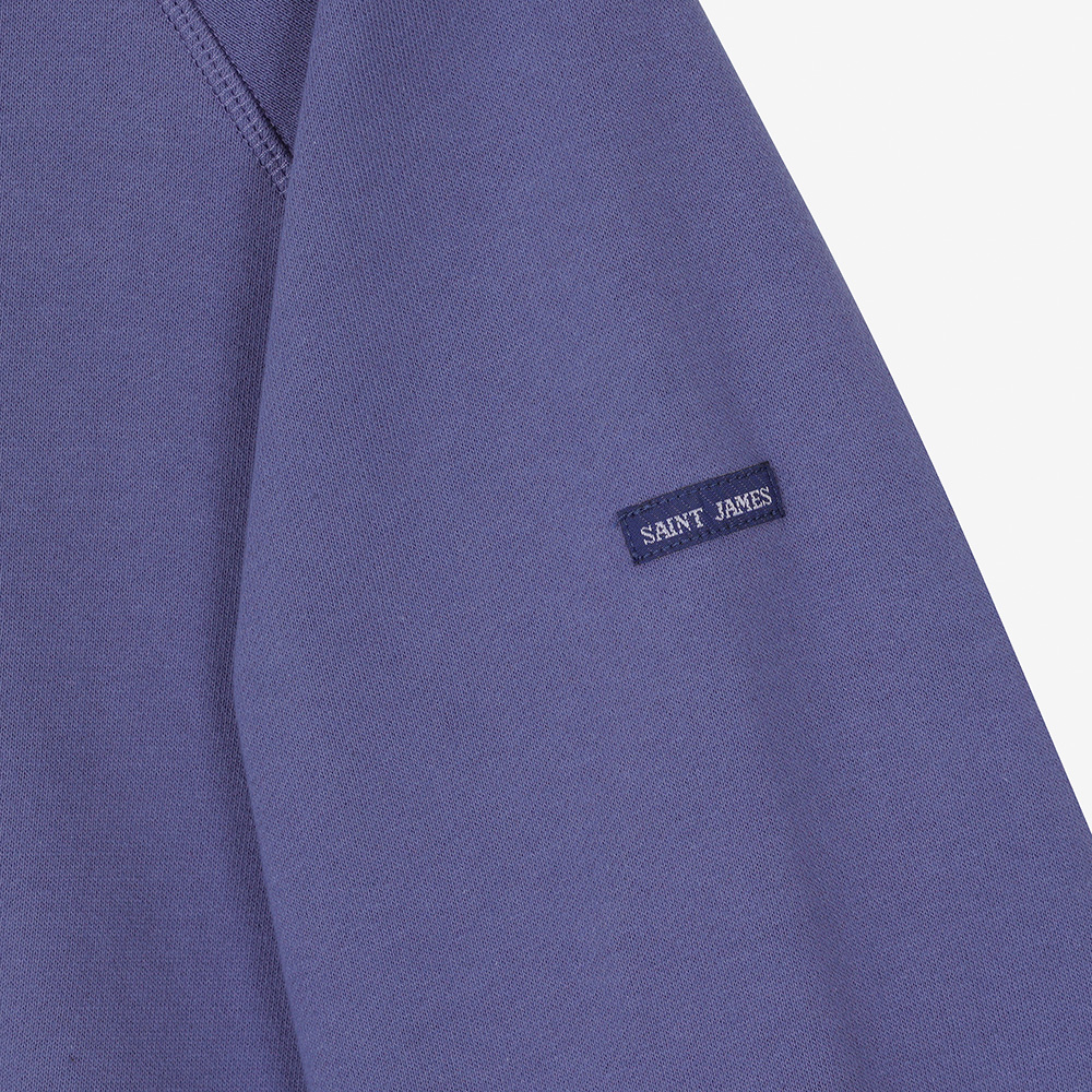 세인트제임스 26FW 뉴컬러 봉봉 쁘띠 스웻셔츠 BLU ASJF2G3KR20-BLU(Saint James Bon Bon Elbow Patch BLU) - 5