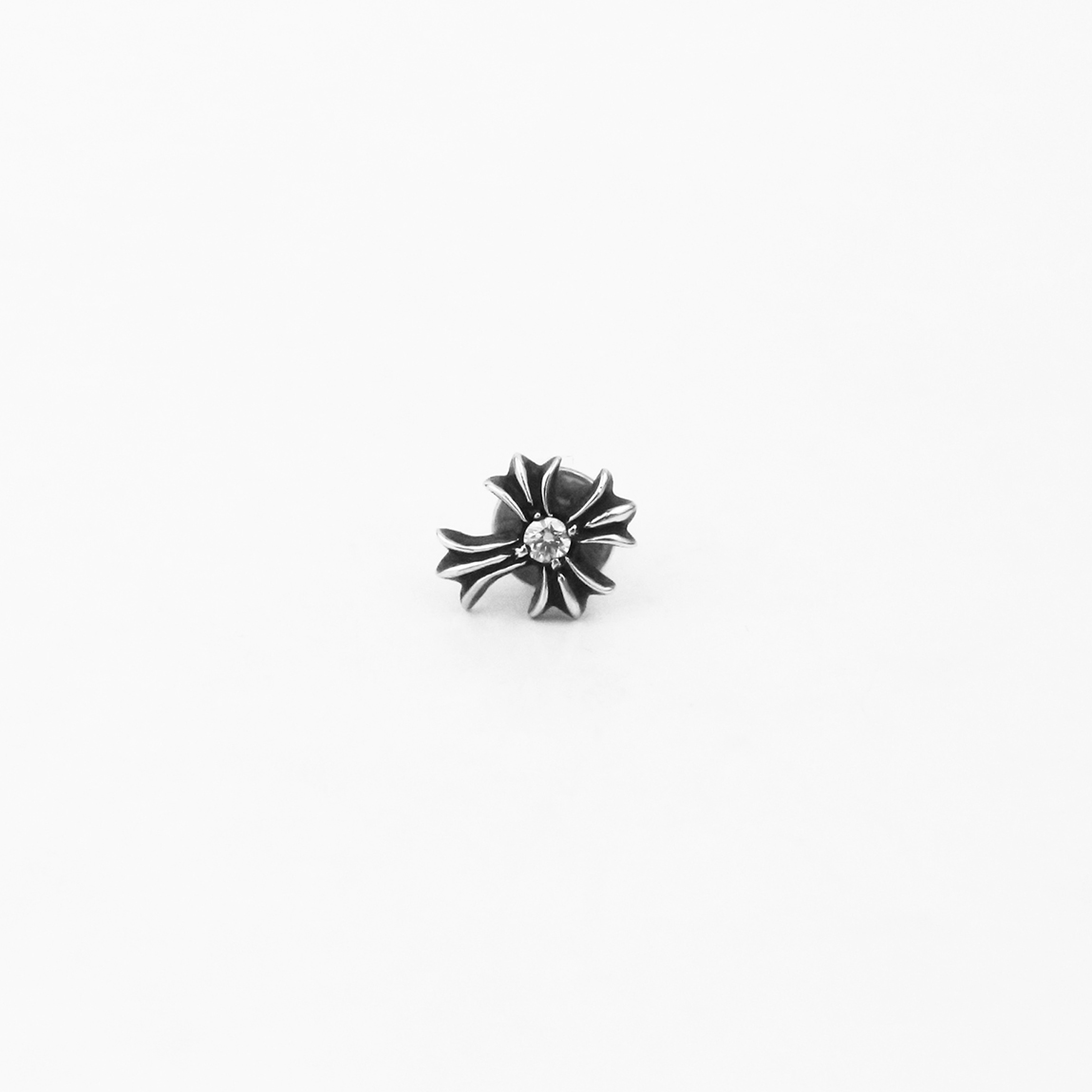 한스룸 크롬하츠 No2 크로스 스터드 이어링 다이아(Hansroom Chrome Hearts No2 Cross Stud Earring Diamond) - 2