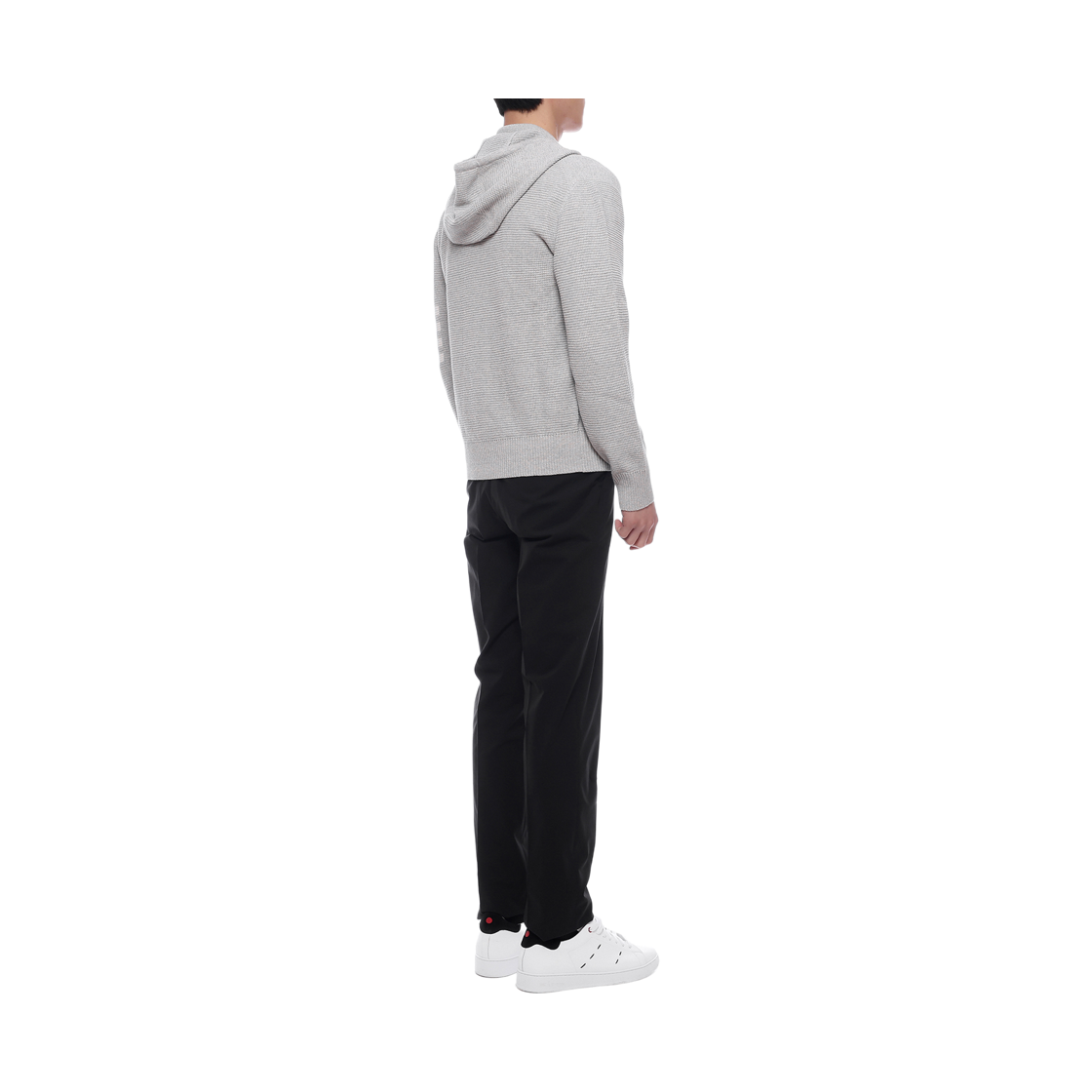 [15% 쿠폰] 톰브라운 리넨 코튼 사선 릴렉스드 핏 후드 파스텔 그레이([15% 쿠폰] Thom Browne Linen Cotton 4-Bar Relaxed Fit Hoodie Pastel Grey) - 6