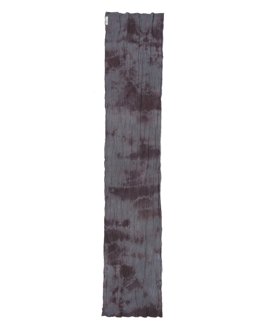 선데이세레머니 내추럴 다이드 링클 스카프 - 퍼플(Sunday Ceremony Natural Dyed Wrinkle Scarf - Purple) - 2