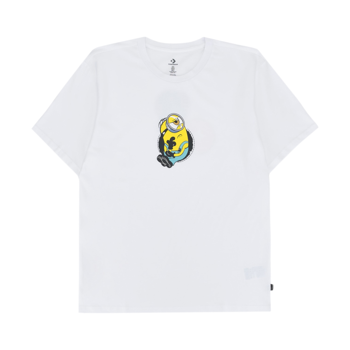 CVM6T226-WHT Converse x Minions T-Shirt White
