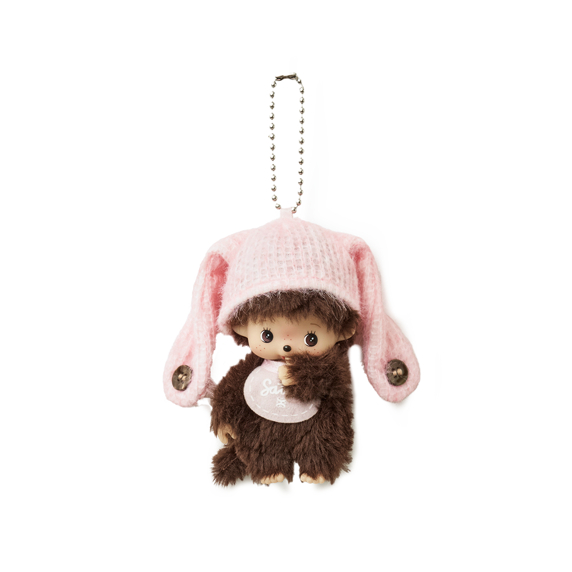 세터 x 몬치치 베비치치 키체인 핑크(SATUR x Monchhichi Bebichhichi Keychain Pink) - 2