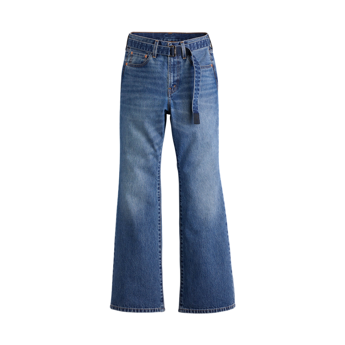 - Levi's x Sacai Belted Flare Pants Blue