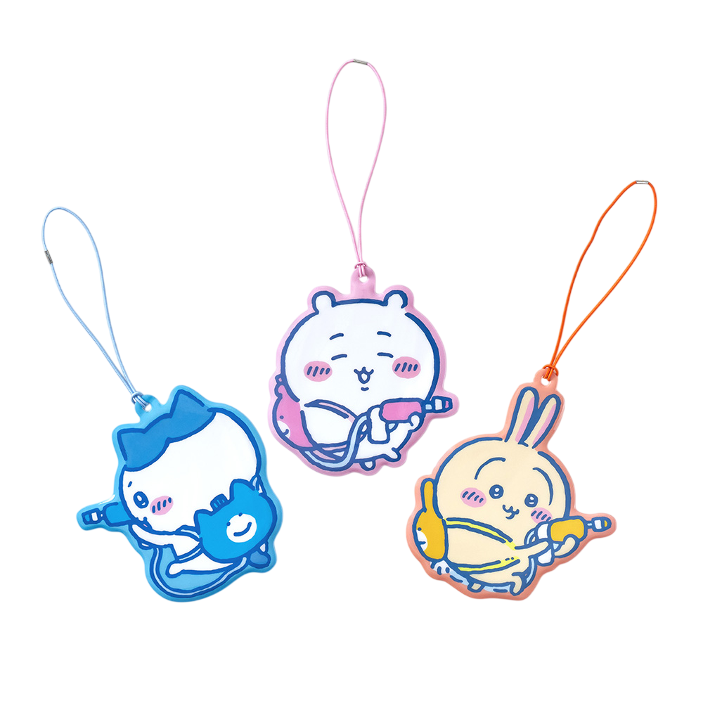 8800286498186 Daewonmedia Chiikawa Summer Travel Luggage Tag Name Tag (Chiikawa, Hachiware, Usagi)