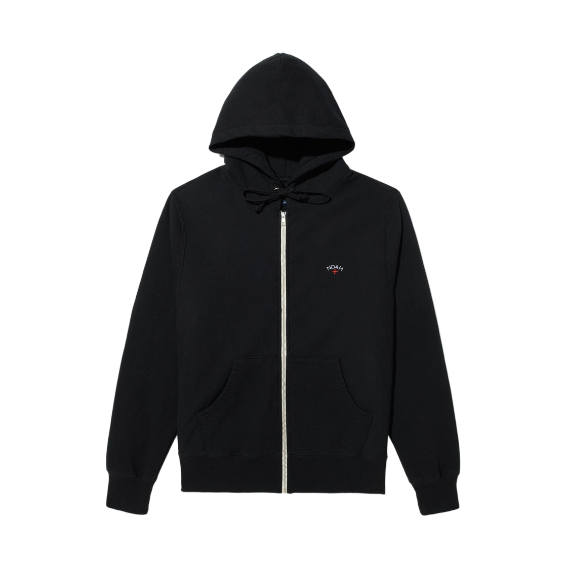 노아 클래식 라이트웨이트 집업 후디 블랙(Noah Classic Lightweight Zip-Up Hoodie Black)