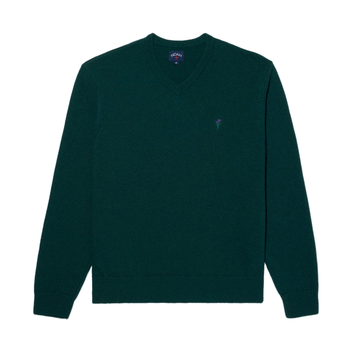 노아 브이넥 메리노 스웨터 그린(Noah V-Neck Merino Sweater Green)