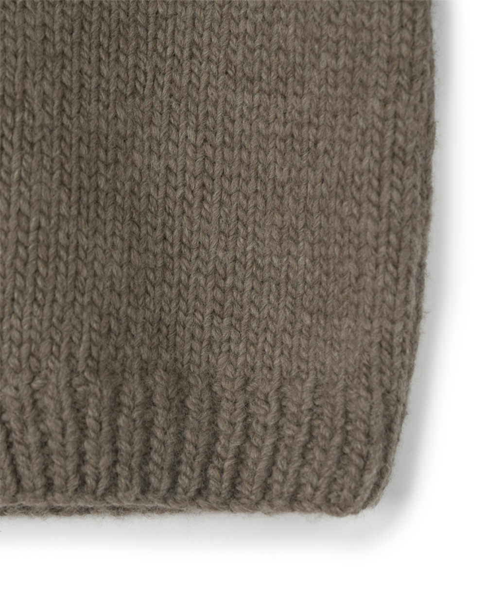 선데이세레머니 네이티브 울 핸드 니트 후디 - 오트밀(Sunday Ceremony Native Wool Hand Knit Hoodie - Oatmeal) - 4