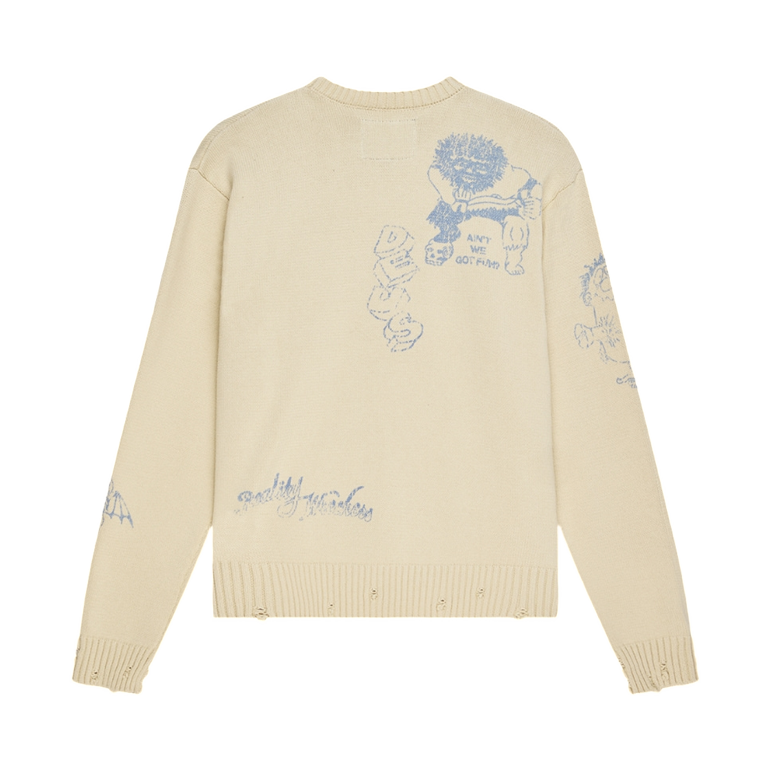 (W) 데우스 엑스 마키나 에브리웨어 니트 아이보리((W) Deus Ex Machina Everywhere Knit Ivory) - 2