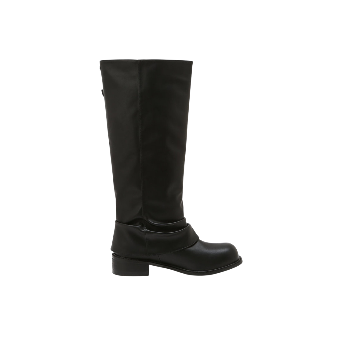 아떼 바네사브루노 액세사리 블랙 투웨이 버클 부츠 AASO6F398BK 블랙(Athe Vanessabruno Acc Black Two-Way Buckle Boots Black) - 4