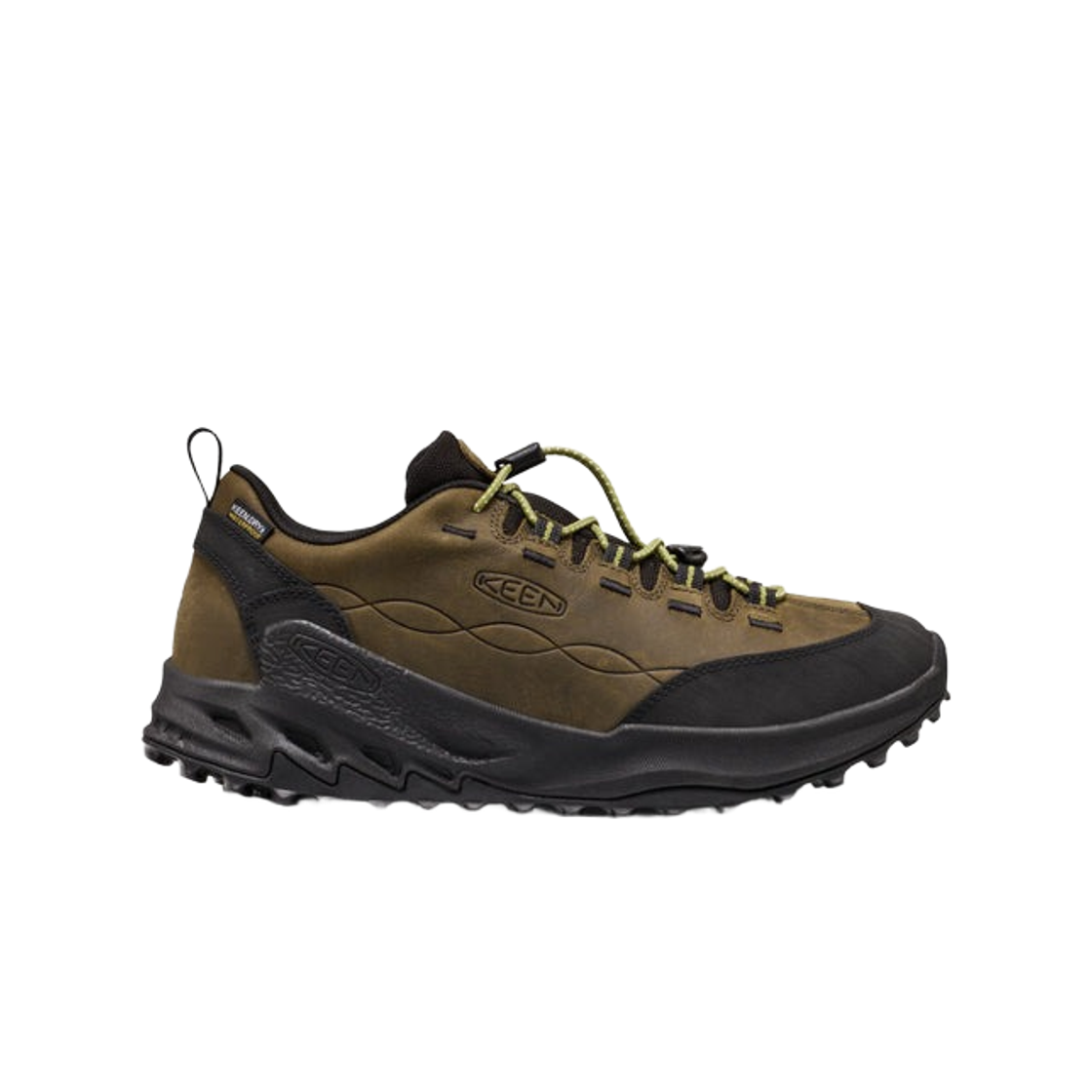 1032797 Keen Jasper Zionic Waterproof Sneakers Dark Olive Golden Cypress