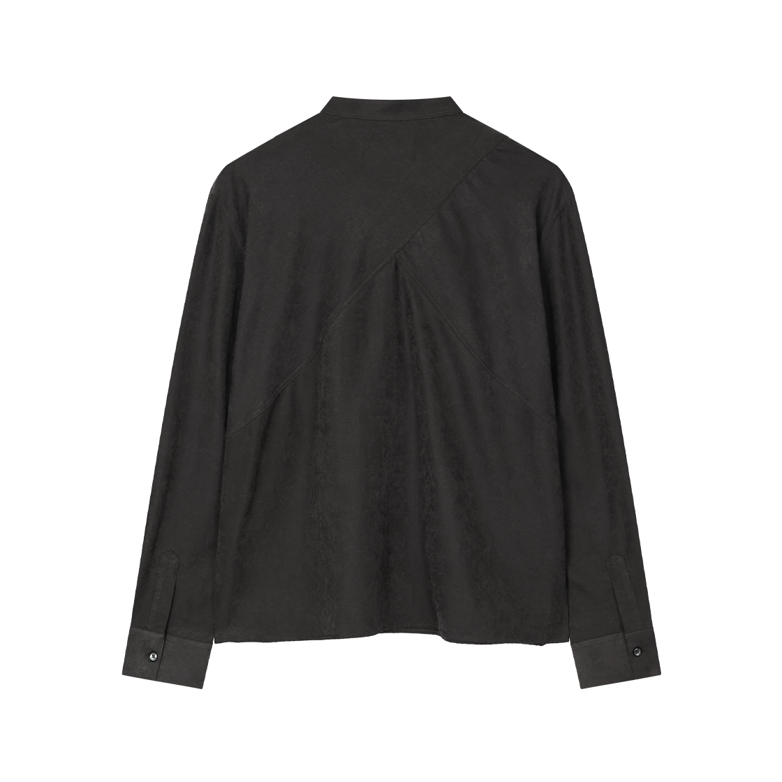 웨이비니스 리파인드 차이나 칼라 셔츠 차콜(Waviness Refined China Collar Shirt Charcoal) - 2