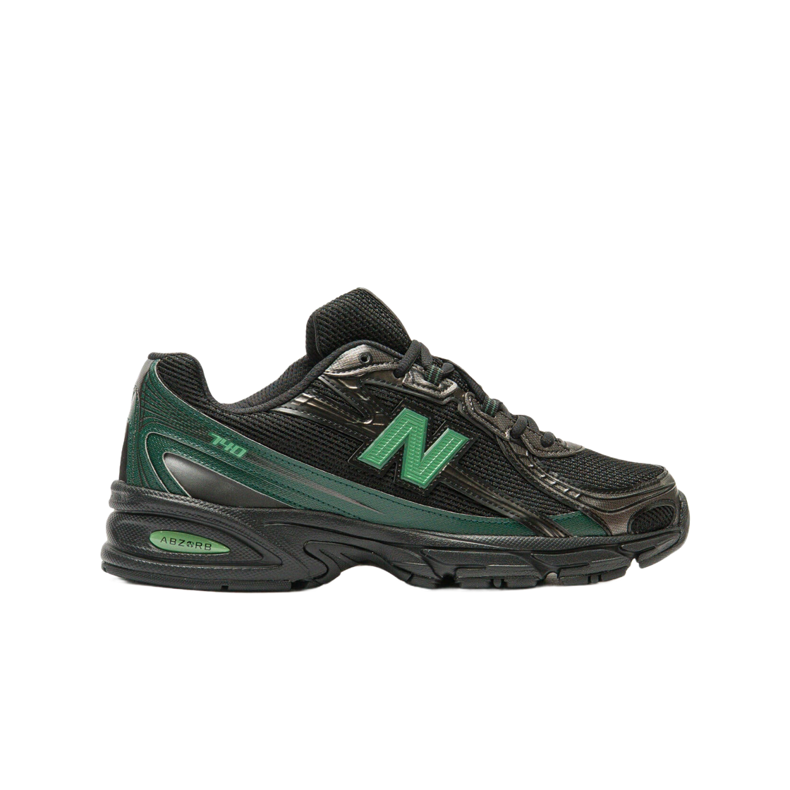 U7407T3 New Balance 740 Black Nordic Green