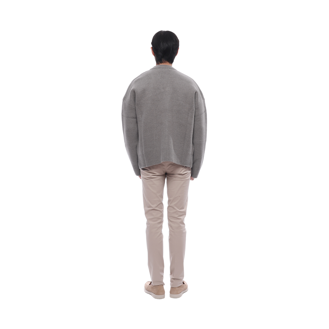 [15% 쿠폰] 아미 가디건 그레이([15% 쿠폰] AMI Cardigan Gray) - 5