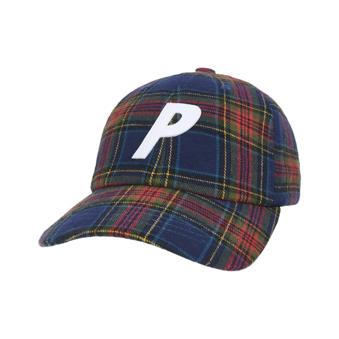 - Palace P 6-Panel Navy Check - 26FW