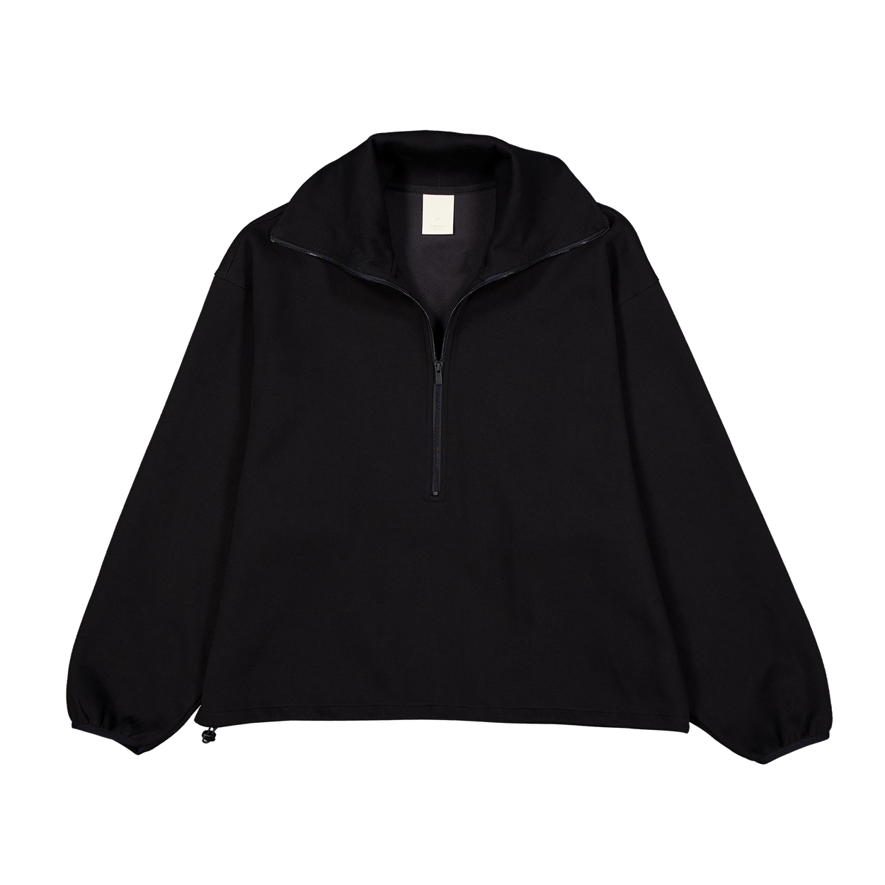 언더마이카 무.212 클래식 로고 하프집 아노락 블랙(Undermycar Mu.212 Classic Logo Half-Zip Anorak Black) - 2