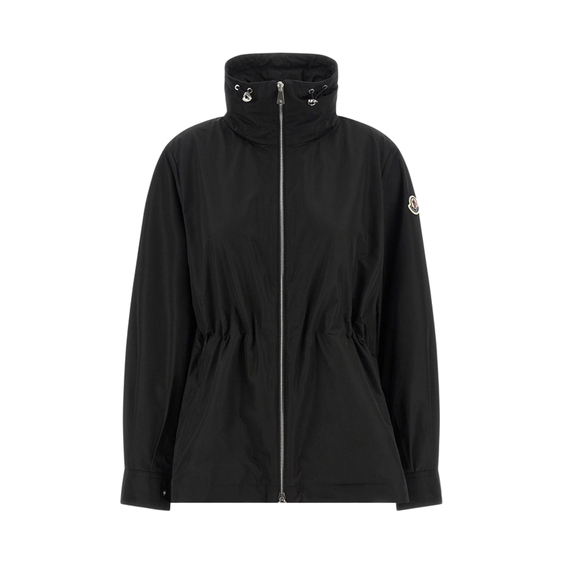1A000 80 597KH 999 [15% 쿠폰] Moncler Enette Logo Patch Hooded Jacket Black - 26SS