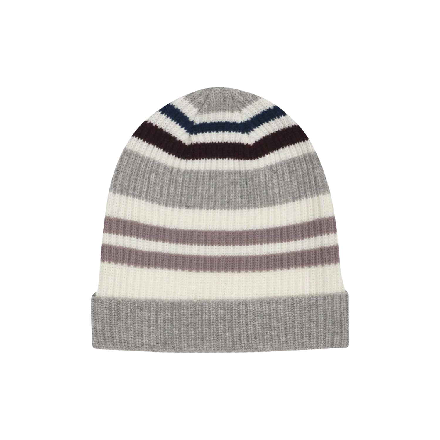 사파리스팟 스트라이프 롱 비니 그레이/핑크(Safarispot Stripe Long Beanie Gray/Pink) - 2